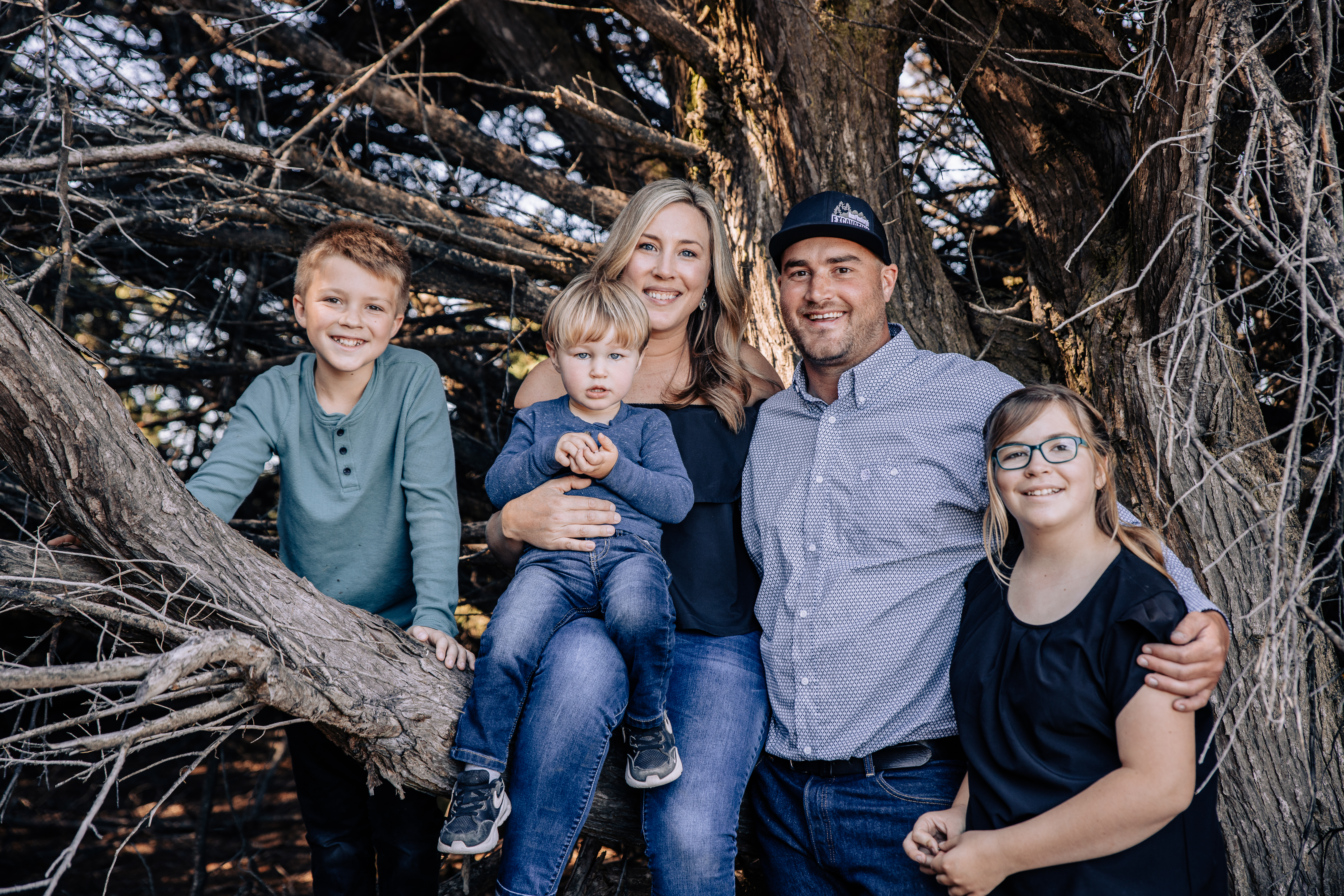 Ben Fienburgh and family