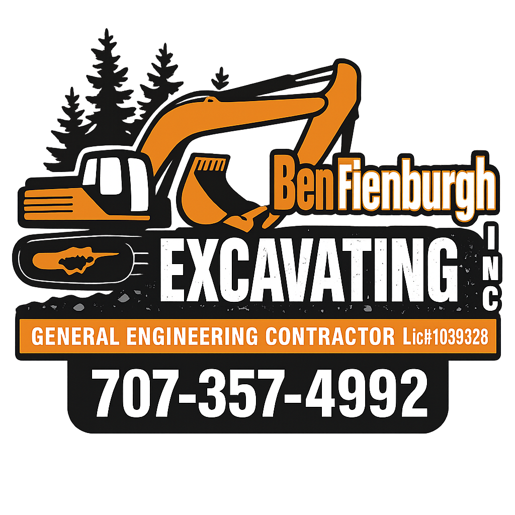 Ben Fienburgh Excavating Logo